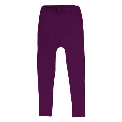 Cosilana Kinder-Leggings aus Wolle/Seide - 128 23 Lila von Cosilana